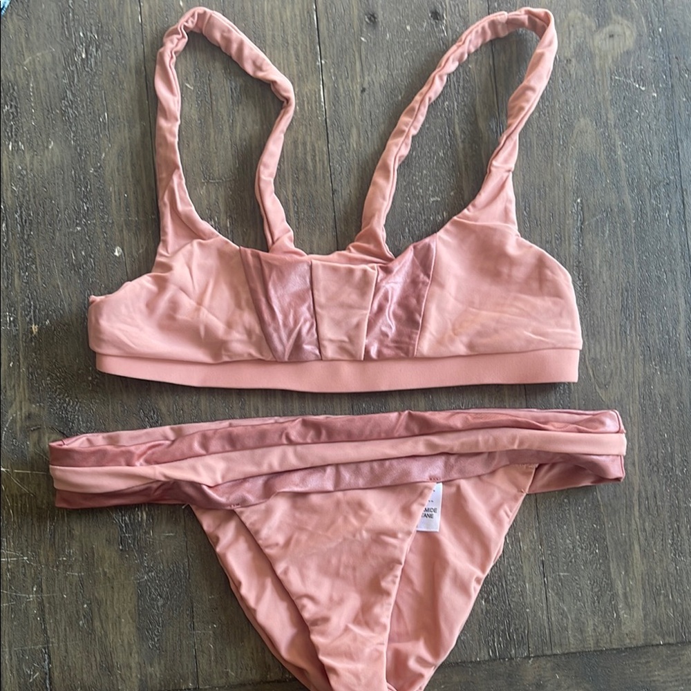 Beach Bunny Pink Bikini Set